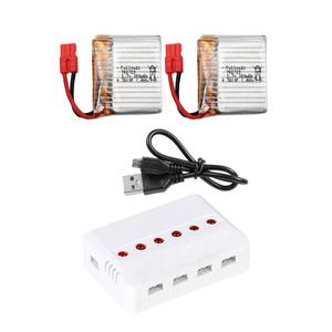 SYMA X21W 드론배터리충전기 3.7v 380mah 2개세트