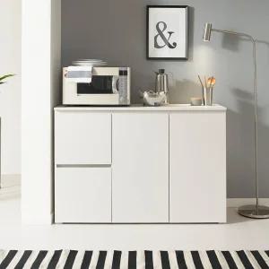 오르세 주방 서랍 수납장 1200 화이트