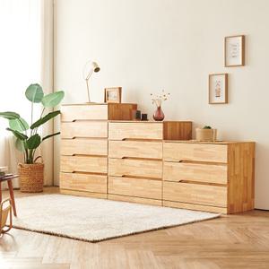 이노센트 안토 고무나무 속 깊은 광폭 800 3단/4단/5단서랍장 모음