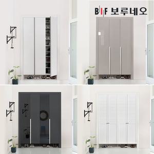 보루네오 10cm 신발장 붙박이 현관 아파트 맞춤 주문 제작 시공 현관장