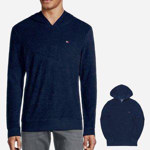 [타미힐피거] 테리 홈웨어 후드티셔츠