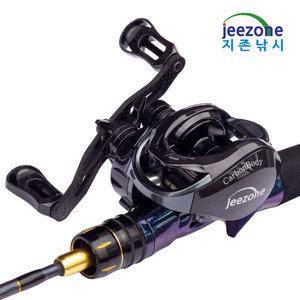 지존낚시 초경량 카본 베이트릴 LFC100 민물 바다 겸용 배스 루어낚시 갑오징어 쭈꾸미 참돔 선상