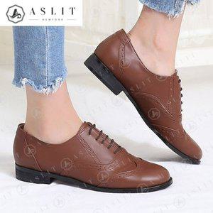 [기타][애슬릿] 빅사이즈 여성 윙팁 옥스포드 로퍼 구두