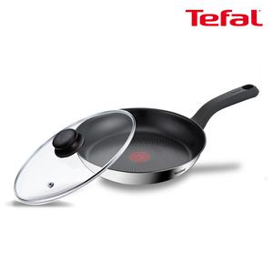테팔 인덕션 에센스쿡 후라이팬 28cm+유리뚜껑 28cm