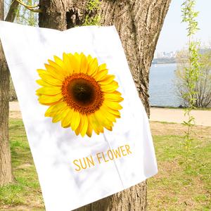 해바라기 패브릭포스터 감성 꽃 식물 그림 카페 빈티지 인테리어