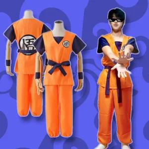 손오공 코스튬 의상 졸사 졸업 사진 컨셉 웃긴 옷 할로윈 데이 커플 드래곤볼 반티 대여X