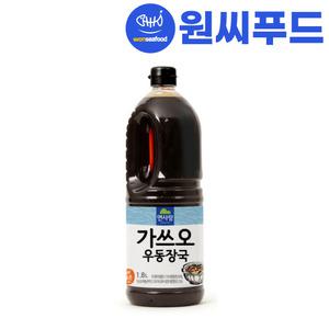 원씨푸드 면사랑 가쓰오 우동장국 1.8L 육수 국수 찌개 만능 다시