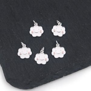 U1102) 925실버 구름 에폭 팬던트 / 팔찌 만들기 재료