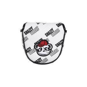 더메이크 힙판다 말렛 퍼터커버, 화이트, 1개