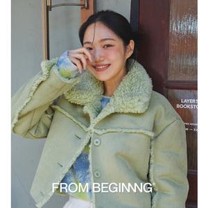 [MADE]위티 컬러크롭무스탕 (2color)