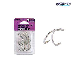 [에프원낚시]오너 DH-41 더블 훅 가물치 프로그 배스 탑 워터 교체용 갈치 루어 바늘