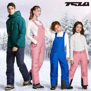 테슬라 키즈스키복 유아스키복 보드복 점프수트 눈썰매장 멜빵바지 TM-BKO65