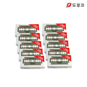 도루코 안전면도기 양날면도날 화장도 ST300 100개입 x 1개