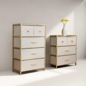 쿠스쿠스 원목 3단 4단 수납장 서랍장 침대 협탁 화장대