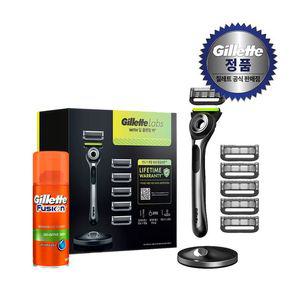 질레트랩스 딥클렌징바 면도기 1up + 면도날 5입 + 스탠드 + 미니젤[S12]