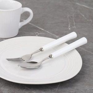 [블룸엣홈]모던화이트 양식기스푼포크 2P세트[32264257]