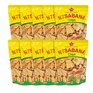 엔세븐 사바나칩 100g x 10봉 사바나나 간식 바나나칩 쿠키