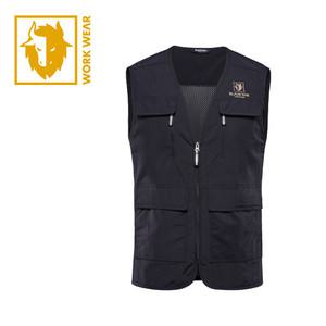 블랙야크 조끼 P-세이프베스트 망사조끼 블랙