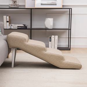 애완견 계단 접이식 스폰지 단계 침대 등반 사다리