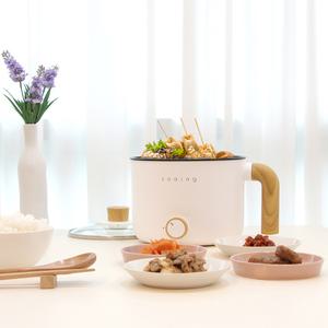 쿠잉 멀티쿠커 CPO-1522 화이트 전기쿠커 전기 전골 냄비 1인용