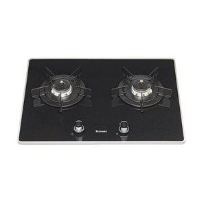 [린나이](강남점)[신세계강남] 린나이 2구 빌트인 가스쿡탑 블랙펄 RBR-P2501D [케이스미포함]