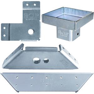 14 하이클립 2인치 4인치 5인치 바퀴 전용 고정틀 보강틀 받침틀