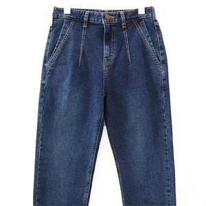 기모 슬림 배기 데님 211N560S 빅사이즈 여성의류