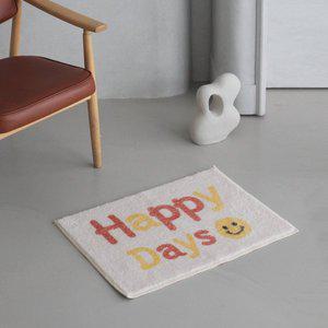 [시나앤소모]해피스마일 극세사 발매트