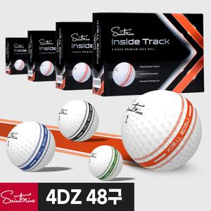 (4더즌 48구) 세인트나인 인사이드 트랙 3피스 골프공