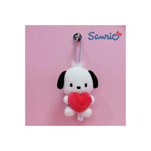 산리오 하트 포차코 가방고리 인형 8cm