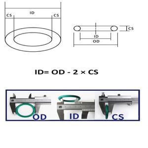 VMQ 씰링 고무 개스킷 내열성 식품 등급 실리콘 O링  OD3-85mm CS 1mm 10 개