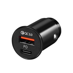 차량용 시거잭 매립형 12V 24V 자동차 USB QC3.0 PD 일체형 핸드폰 고속 충전 /미니 시가잭 충전기 IH689