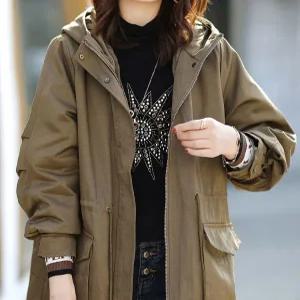 [휴드]멜린즈 후드 야상 자켓