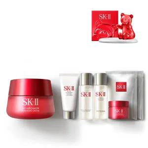[SK-II](강남점)[11SS] SK-II 스킨파워 어드밴스드 크림 80g 세트 +매직베어 트레이 증정