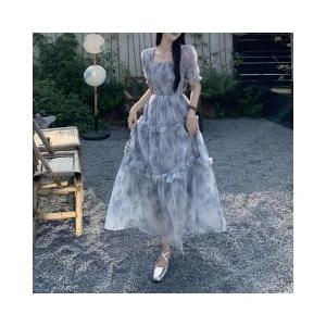 러블리 쉬폰 롱원피스 클라우드원피스