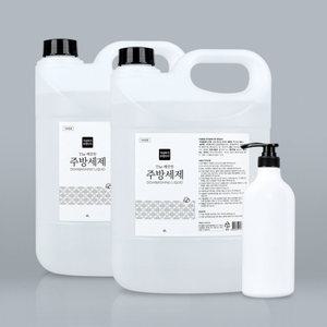 The 깨끗한 베이킹소다 레몬향 주방세제 4L 2개+1L용기