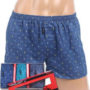 국내산 남성 남자 순면 트렁크 사각 빅사이즈 95-120 팬티 3매 3468