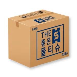 업소용 더 좋은 물티슈 400매 1박스 식당 음식점 일회용 티슈 THE프리미엄