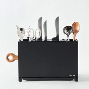 한샘 프라임 칼도마 건조대 칼블럭 칼꽂이 도마꽂이 블랙