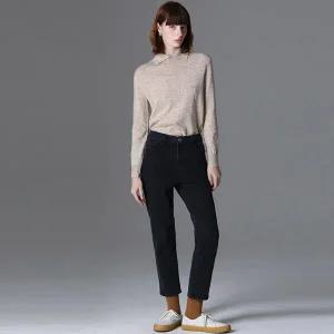 [하프클럽/]보이솔리드 슬림 약기모 데님 팬츠 (택가격 178000원)