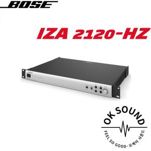 BOSE 보스 프로패셔널 IZA 2120-HZ 파워앰프 120W 2채널 매장용 하이임피던스전용