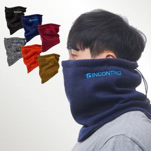 인콘트로 겨울 따듯한 방한 보온 멜란지 니트 성인 넥워머 융 목토시