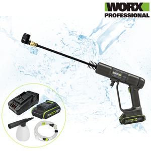 웍스 무선세차기 고압세척기 휴대용 충전식 WU623.1 풀세트