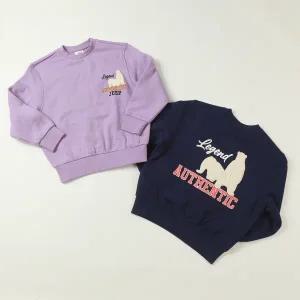 [롯데백화점]지프 기모_지프 어센틱 곰 와펜 맨투맨  KO4TSU857