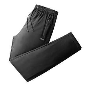 지프 겨울 남자 기모 방한 바지 슬랙스 캐주얼 트레이닝 구스