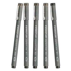 [OFJKO24O]스테들러 유성펜 피그먼트라이너 mm선택