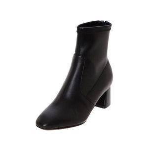 [갤러리아] [소다]갤러리아 소다제화 여성 세미 가죽스판 앵클부츠 APB304 TW-10