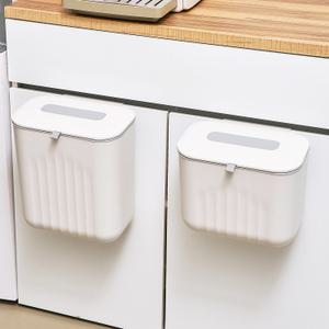 리빙플랜트 주방 싱크대 걸이형 휴지통 가정용 화장실 벽걸이 쓰레기통 7L / 11L