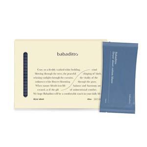 [바바디토]깨끗한 건조기시트 코튼블랑