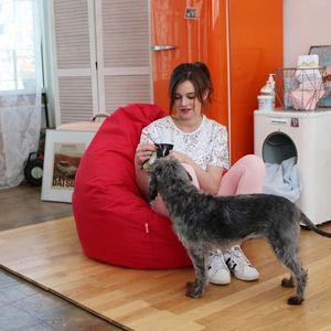 [NS홈쇼핑]엠비언트라운지 버블_레드 빈백쇼파 인테리어쇼파 좌식의자..[27645322]